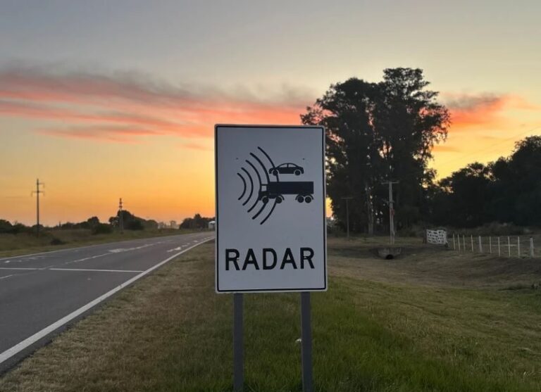 Radar de control en ruta correntina