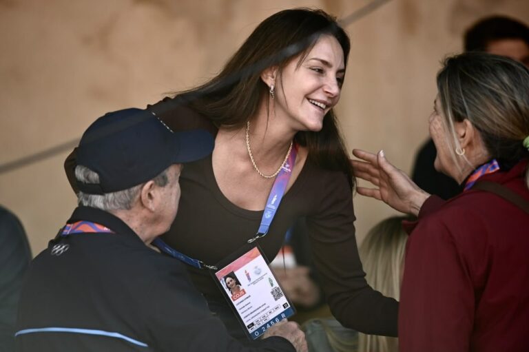 Luciana Aymar en la ceremonia inaugural de los Juegos Suramericanos 2026