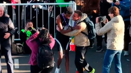Corredores en la Maratón de Buenos Aires