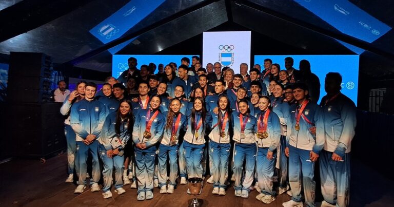 Medallero de los Juegos Suramericanos Santa Fe 2026 con las medallas de Argentina y la tabla de posiciones por país