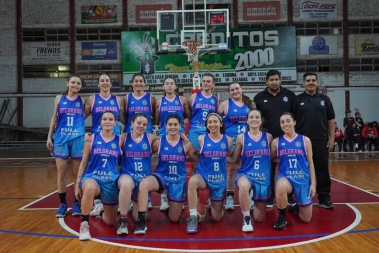 Partido de básquet femenino en el CEF N°3 de Monte Caseros