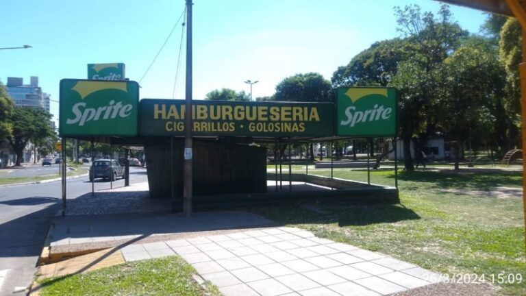 Sector del Parque Mitre recuperado por la Municipalidad de Corrientes