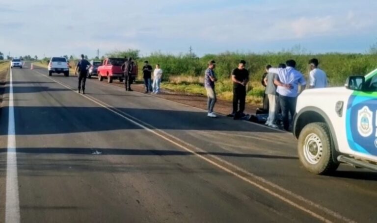 Ruta Nacional 119, kilómetro 83, donde ocurrió el accidente fatal este domingo