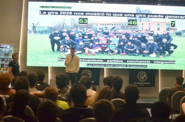 Presentación de la cuarta gira internacional del Taraguy Rugby Club en el Hotel Marriott
