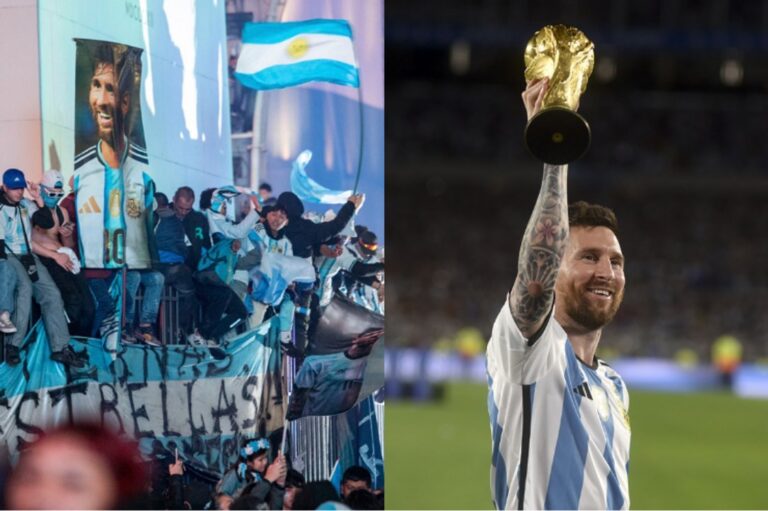 Estadio Monumental de Buenos Aires durante un partido de la Selección argentina