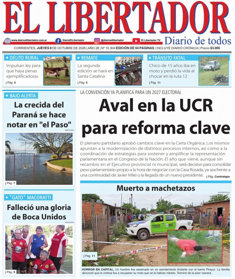 Diario Digital 8 de octubre de 2026