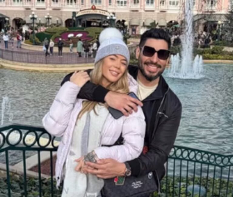 Candela Arizaga y Facundo Moyano en Madrid