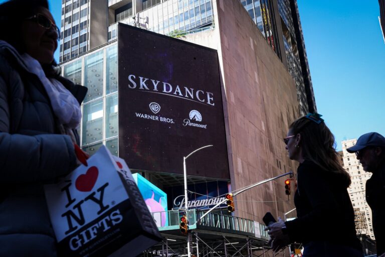 Logotipo de Skydance, la nueva compañía surgida de la fusión entre Paramount y Warner Bros. Discovery