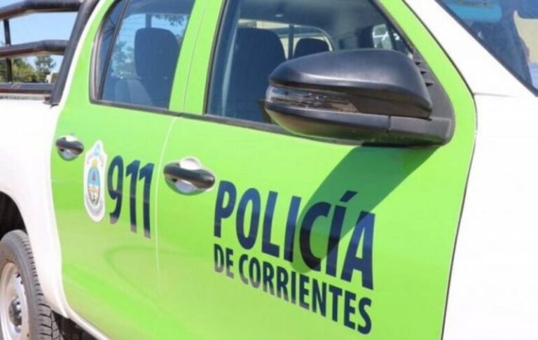 Auto involucrado en el siniestro en Saladas