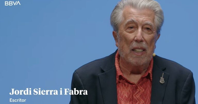Retrato del escritor Jordi Sierra i Fabra