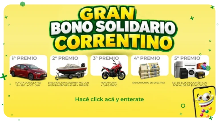 Logo del Instituto de Lotería y Casinos de Corrientes