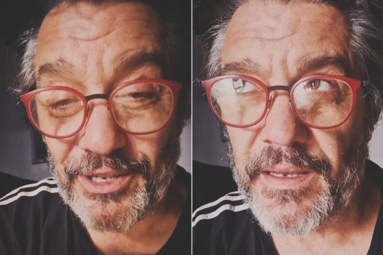 Maxi Ghione en un video publicado en sus redes sociales