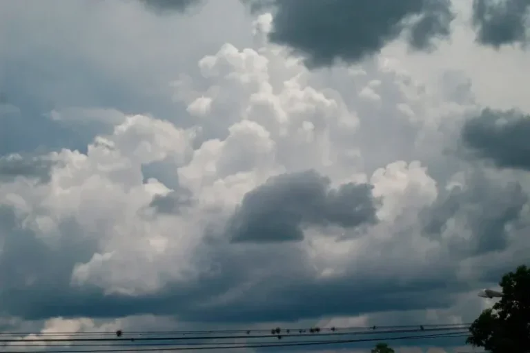 Cielo nublado con lluvias aisladas en la ciudad de Corrientes