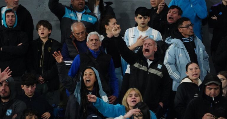 Estadio Presidente Perón de Racing Club durante un partido